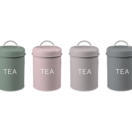 Natural Tea Storage Jar With Lid Handle - The Fusion Mart UK