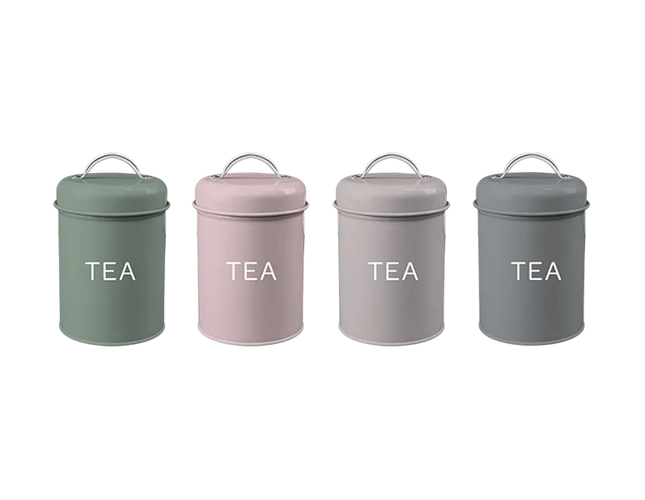 Natural Tea Storage Jar With Lid Handle - The Fusion Mart UK