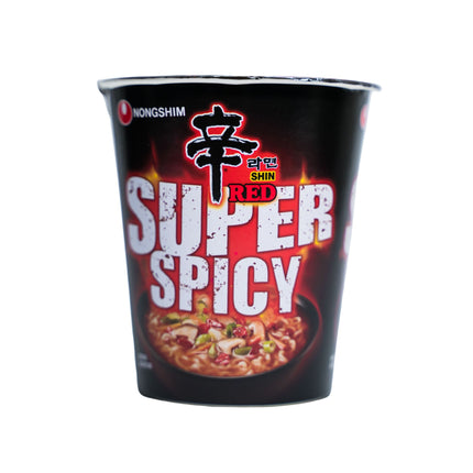 NONGSHIM RED SUPER SPICY NOODLES CUP