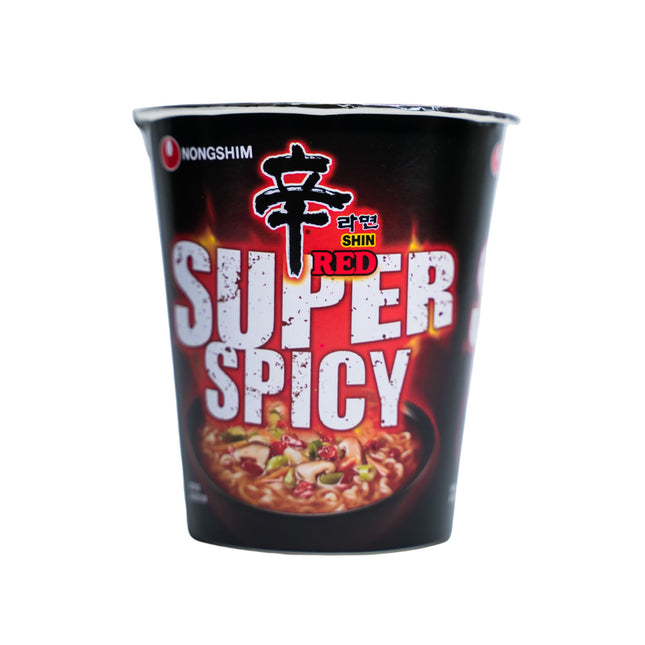 NONGSHIM RED SUPER SPICY NOODLES CUP