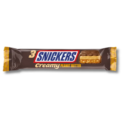 SNICKERS Creamy Peanut Butter Chocolate TWIN Bar - The Fusion Mart UK