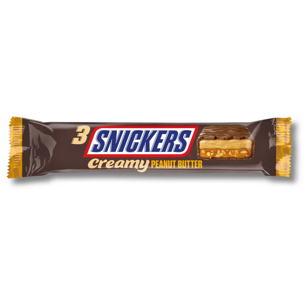 SNICKERS Creamy Peanut Butter Chocolate TWIN Bar - The Fusion Mart UK