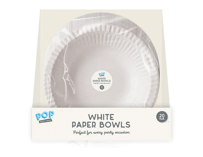 white paper plates - The Fusion Mart UK