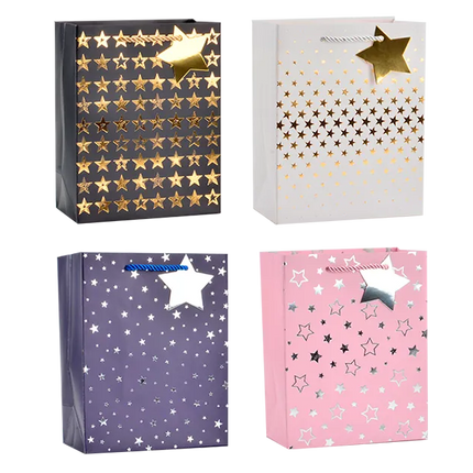 Pastle giltter birthday medium bag - The Fusion Mart UK