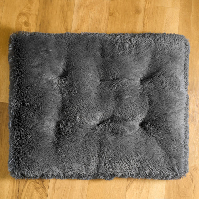 RECTANGULAR PET BED CHARCOL
