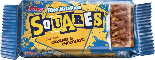 Rice Krispies Squares Curious Caramel and Chocolate