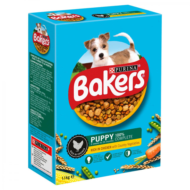 bakers puppy chick veg