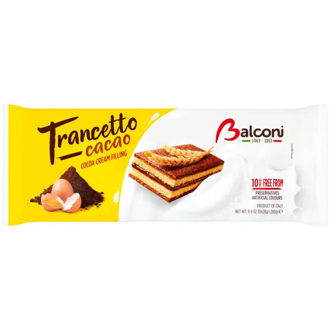 Balconi Trancetto Cacao Cocoa Cream Filling