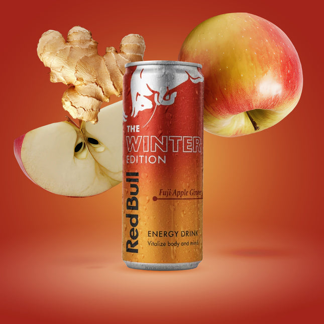 REDBULL WINTER EDITION FUJI APPLE & GINGER 250ML