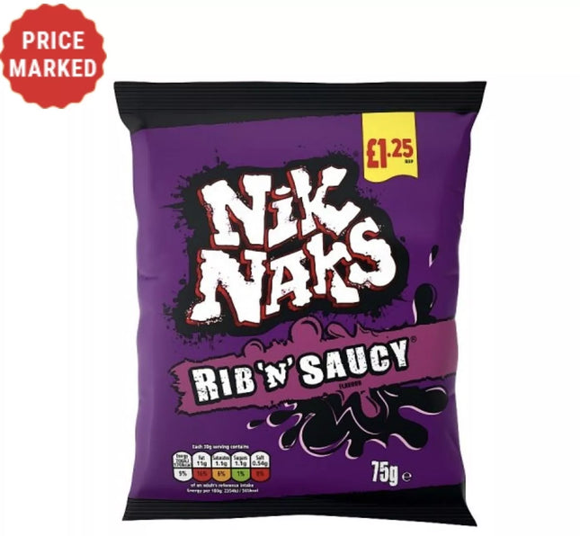 nik naks rib n saucy
