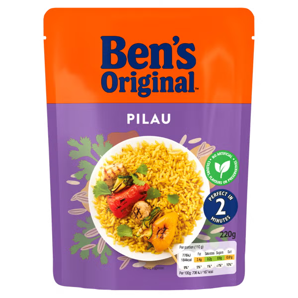 Ben's Original Pilau Microwave Rice
