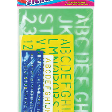 Artbox Assorted Stencil Rulers 4 Pack - The Fusion Mart UK