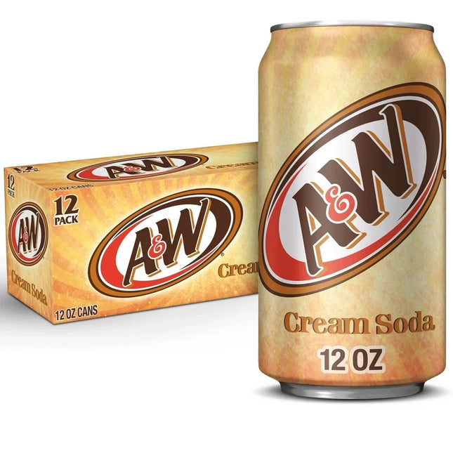 A&W Ice Cream Sundae Flavour Cans USA 12oz (355ml)