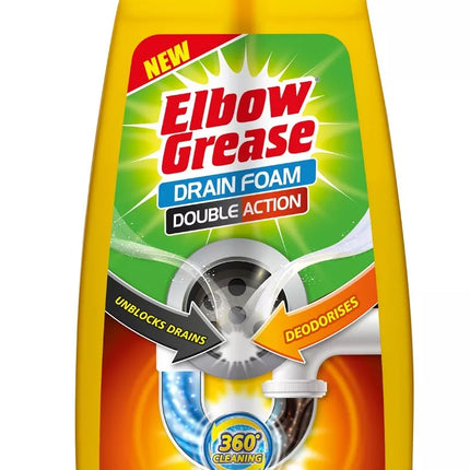 Elbow Grease Double Action Drain Foam 500m - The Fusion Mart UK