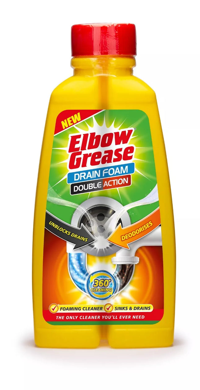 Elbow Grease Double Action Drain Foam 500m - The Fusion Mart UK