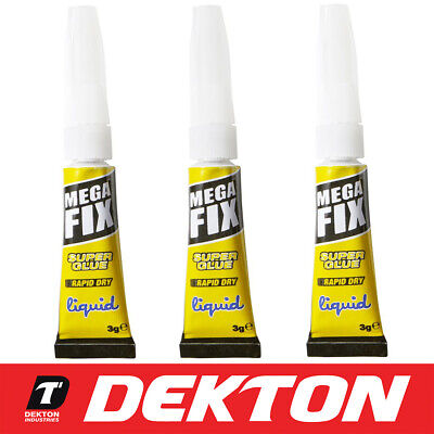 Maxifix Super Glue Gap Fill 3G 3 Pack