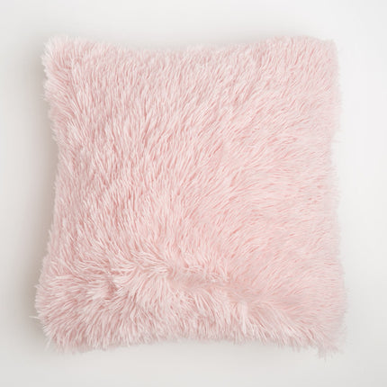 SIENNA FLUFFY CUSHION COVERS BLUSH - The Fusion Mart UK