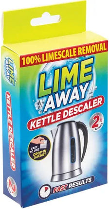 Lime Away Kettle Descaler 2 X 40g - The Fusion Mart UK