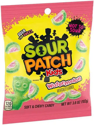 SOUR PATCH KIDS WATERMELON 102G - The Fusion Mart UK