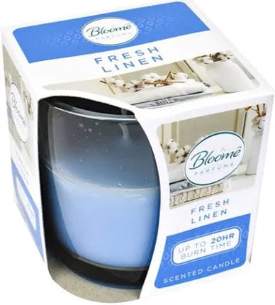 Bloome Fragranced Glass Jar Candles Assorted - The Fusion Mart UK