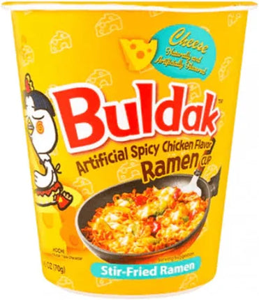 BULDAK SPICY RAMEN CHEESE FLAVOUR 70G - The Fusion Mart UK