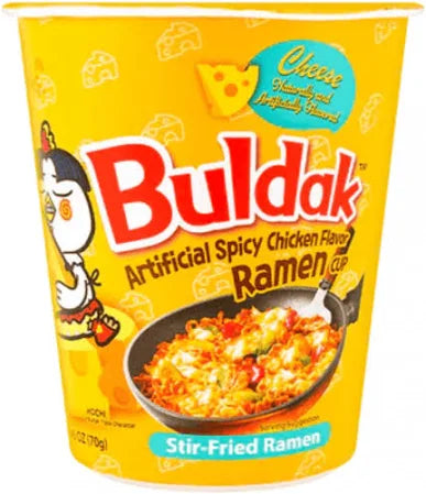 BULDAK SPICY RAMEN CHEESE FLAVOUR 70G - The Fusion Mart UK