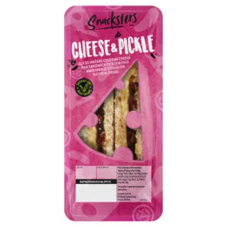 SNACKSTERS CHEESE AND PICKLE SANDWICH