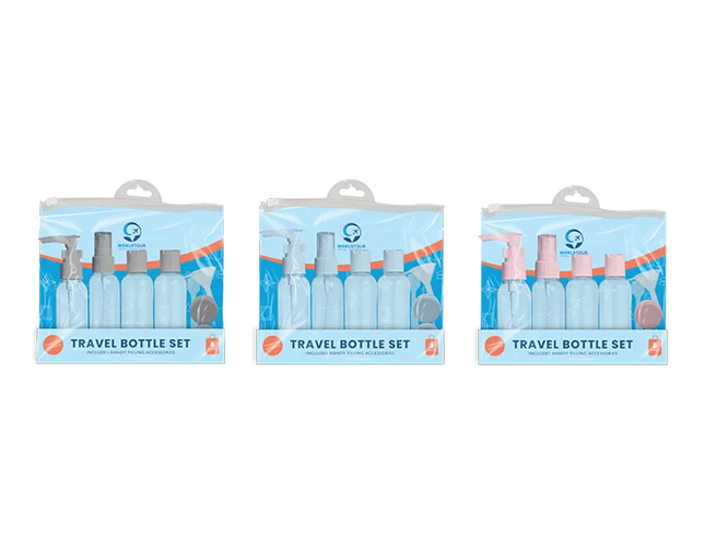 travel bottle set - The Fusion Mart UK