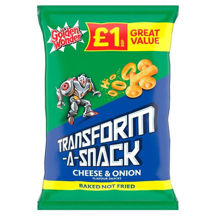 GOLDEN WONDER TRANSFORM CHEESE AND ONION - The Fusion Mart UK