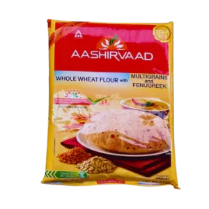 Aashirvaad Whole Wheat Atta with Multigrain & Fenugreek 5kg