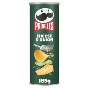 Pringles Cheese & Onion Crisps 185g