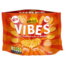 McCain Vibes Mango Chutney Hot Potato Snack 356g