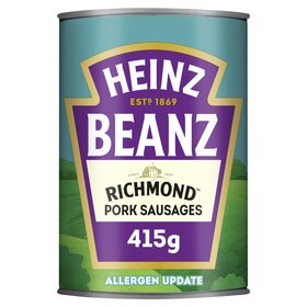 Heinz Beans Richmond Pork Sausages 415g