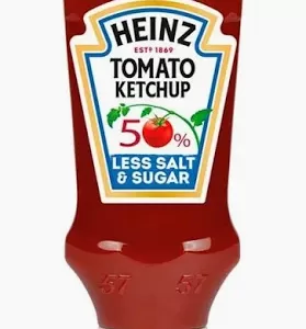 Heinz Tomato Ketchup 50% Less Salt & Sugar 880g